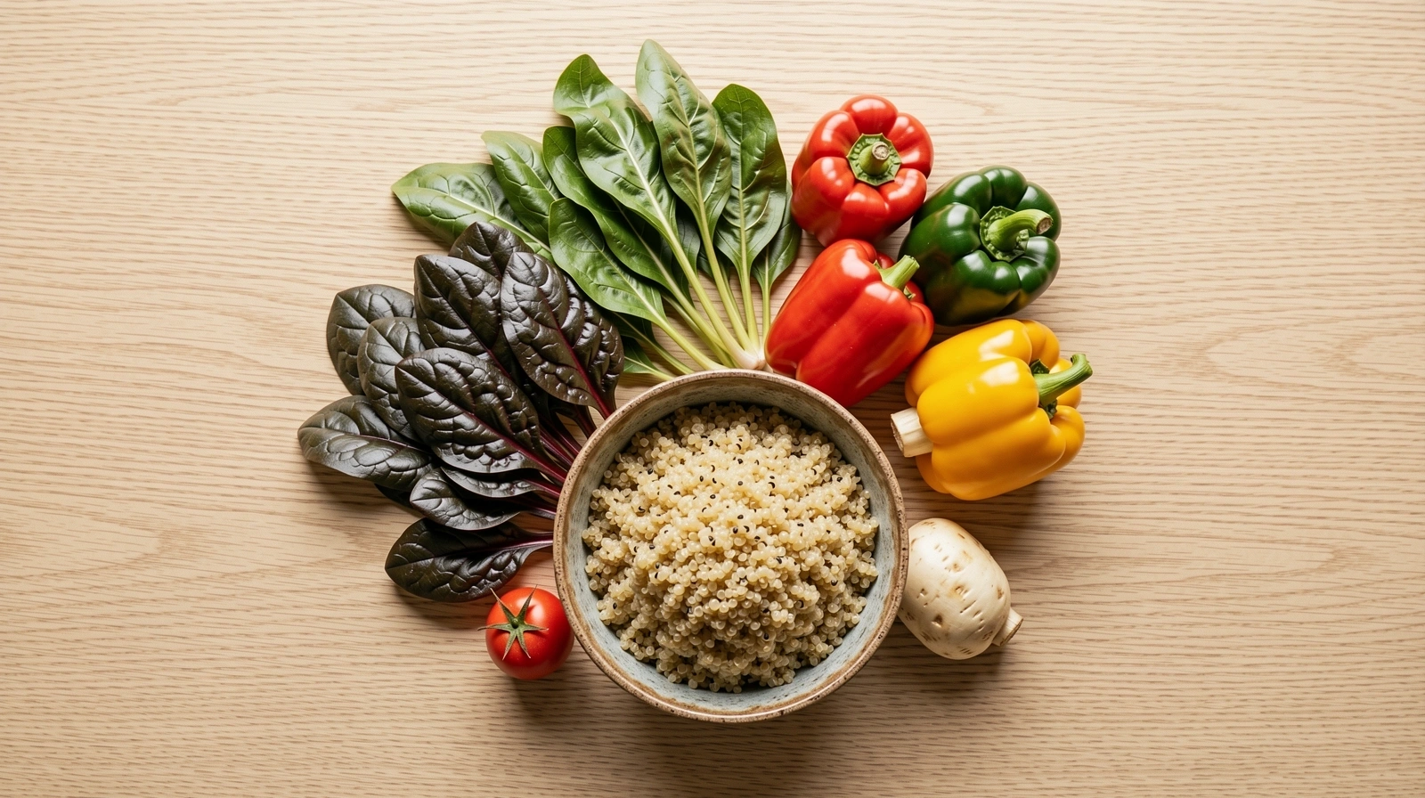 Frische Zutaten für eine bewusste Ernährung
